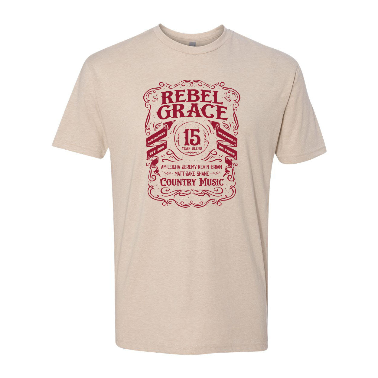 REB - REBEL GRACE ADULT CREAM TEE