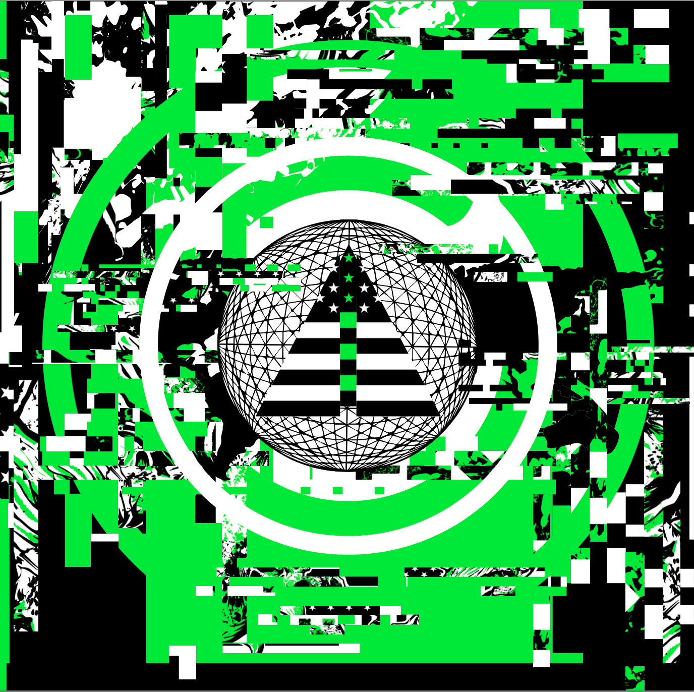 Plutocracy Planet: s/t LP (emerald w/ black swirl)