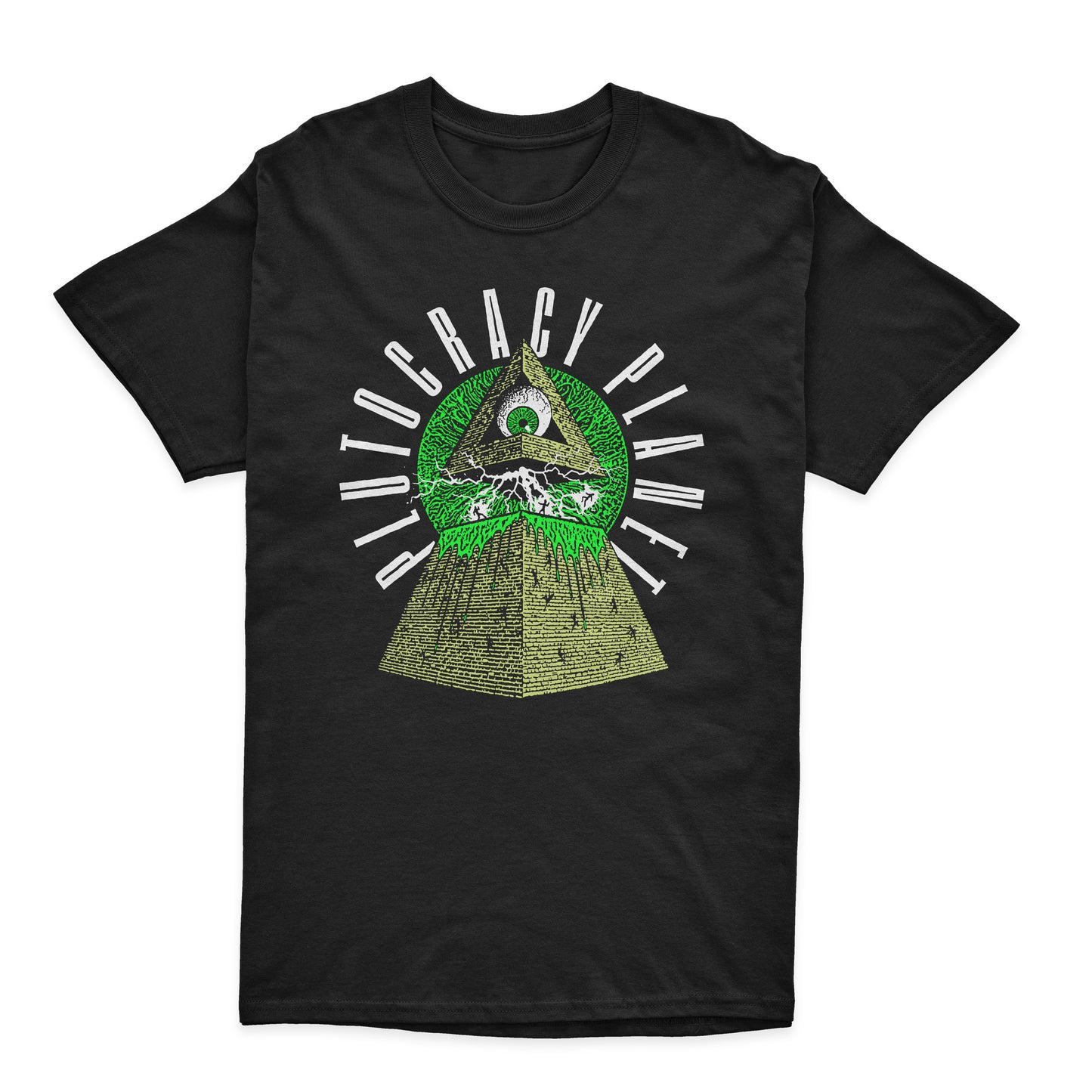 PP-Plutocracy Planet Pyramid T-shirt