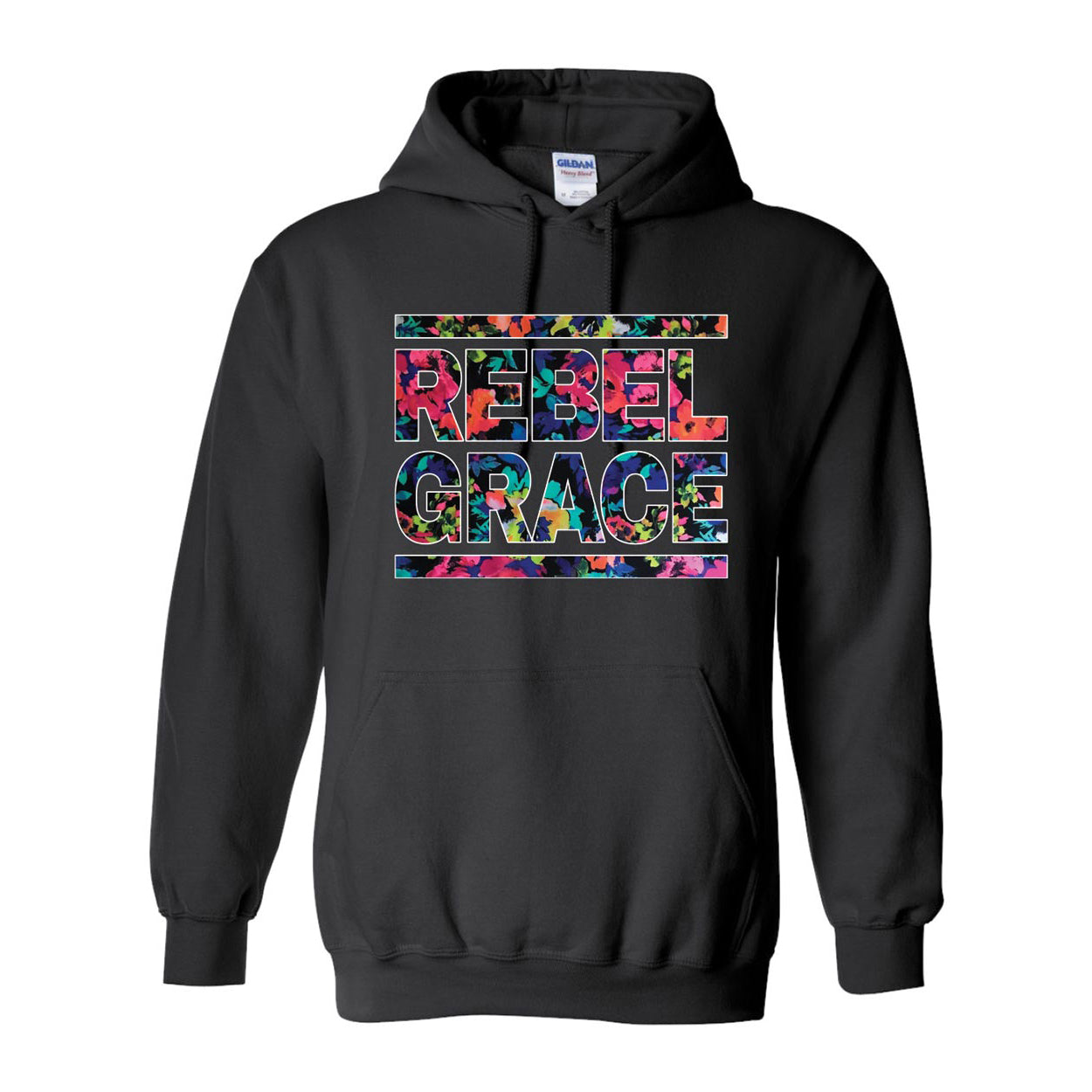 REB - REBEL GRACE FLORAL HOODIE