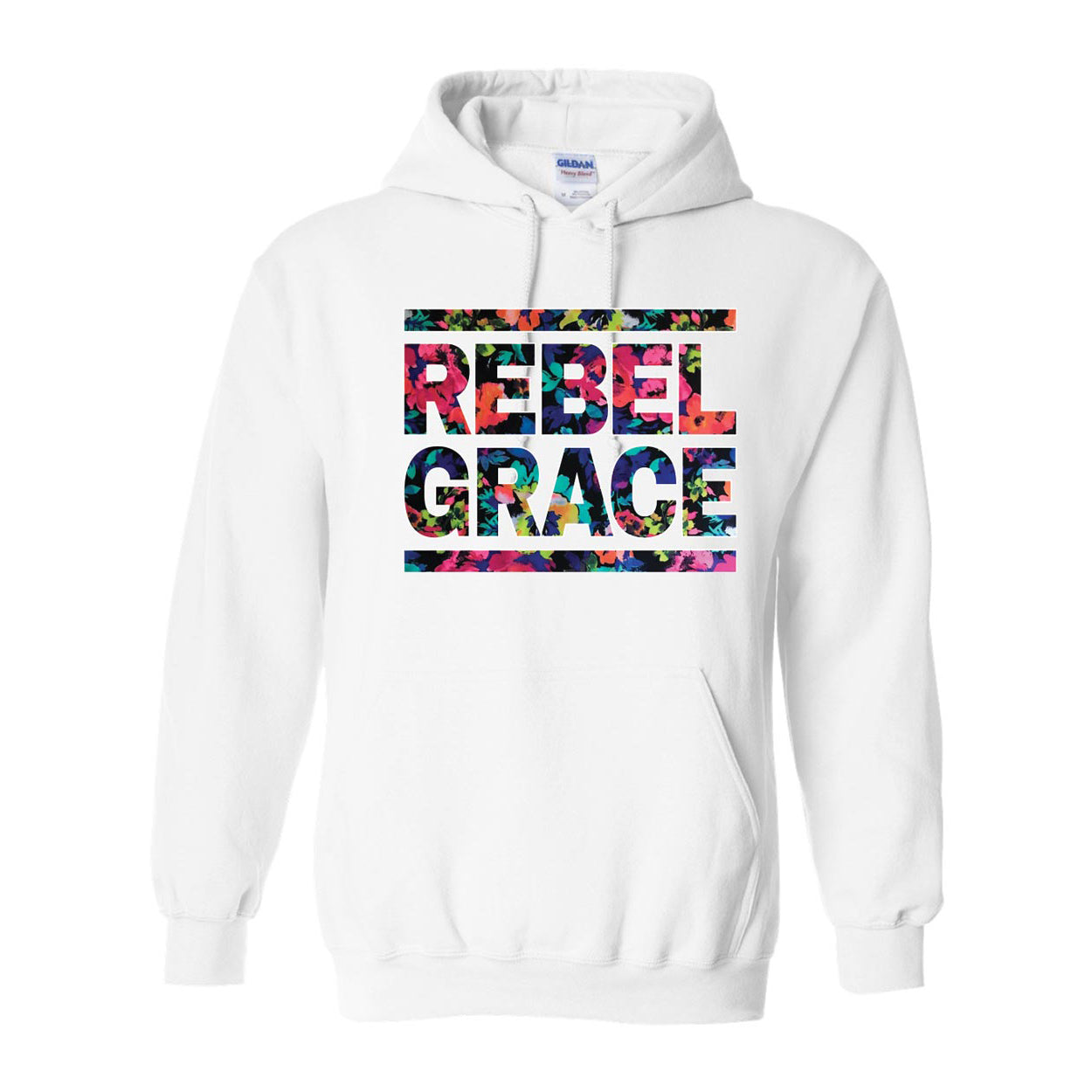 REB - REBEL GRACE FLORAL HOODIE