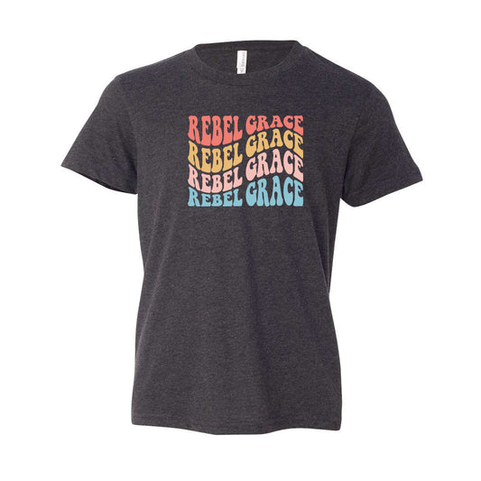 REB - REBEL GRACE YOUTH GREY TEE