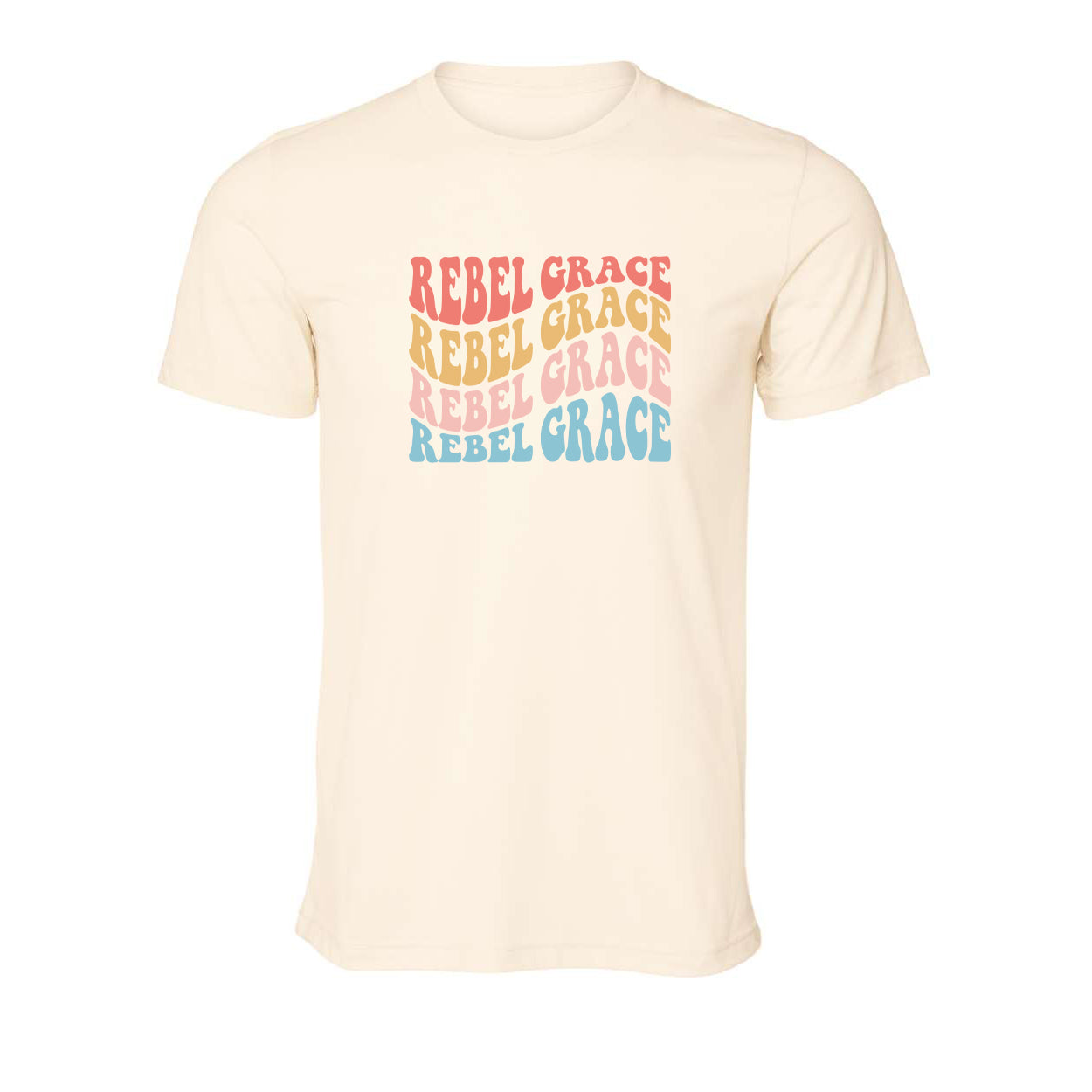 REB - REBEL GRACE ADULT NATURAL TEE